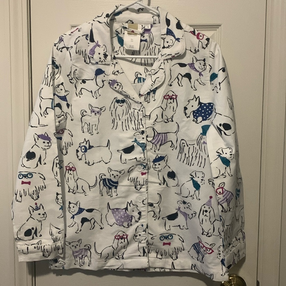 Pottery Barn Teen Size S Flannel PJs NWOT
